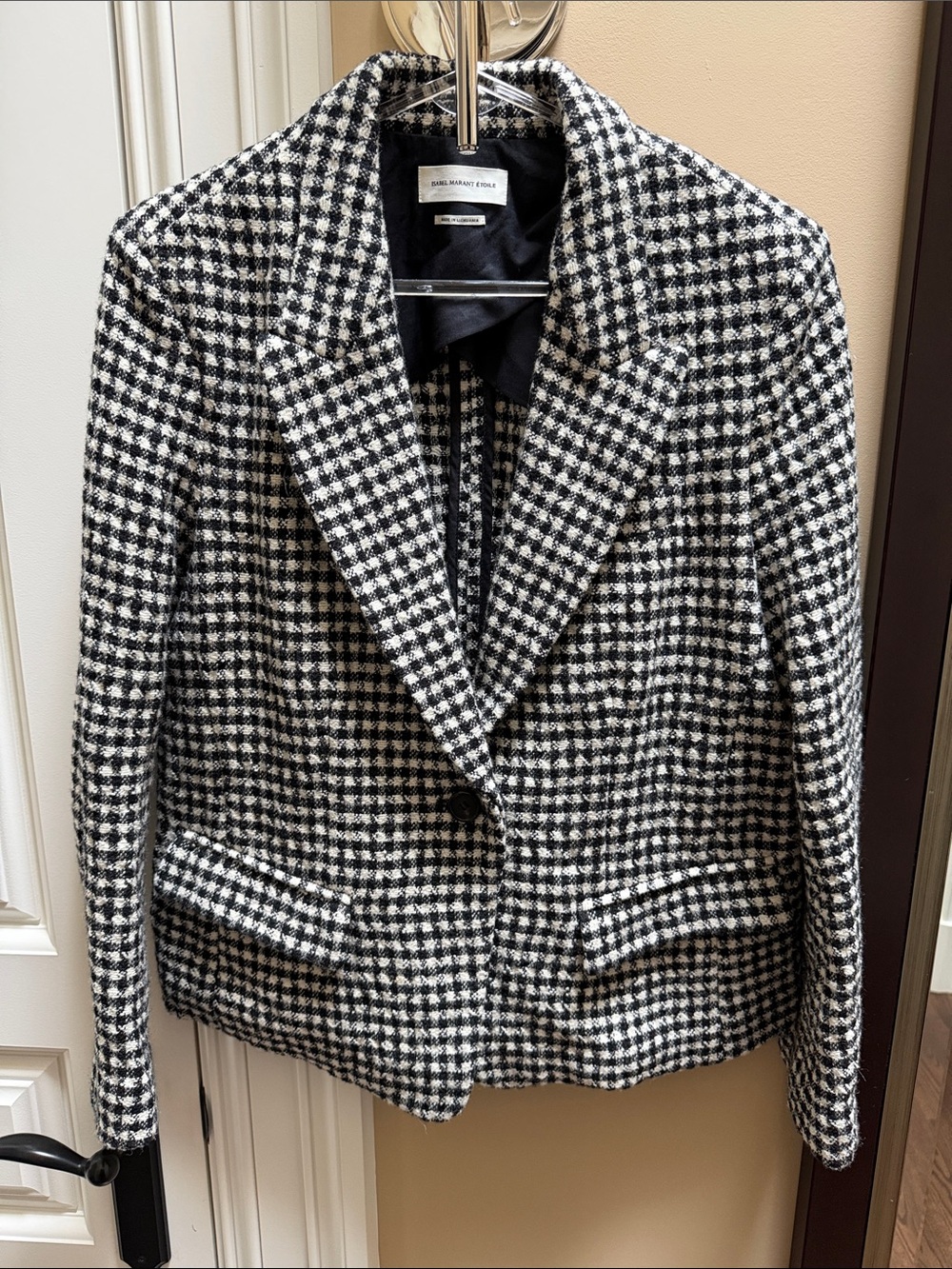 Isabel Marant houndstooth blazer